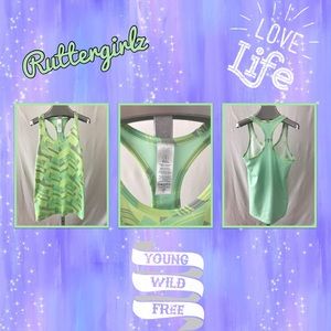 Ivivva Shades of Green Tank-Size 12